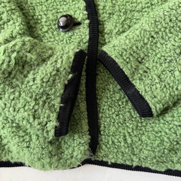 ARMANI COLLEZIONI Women’s Wool Blazer Jacket Green Size 38 - Picture 6 of 8